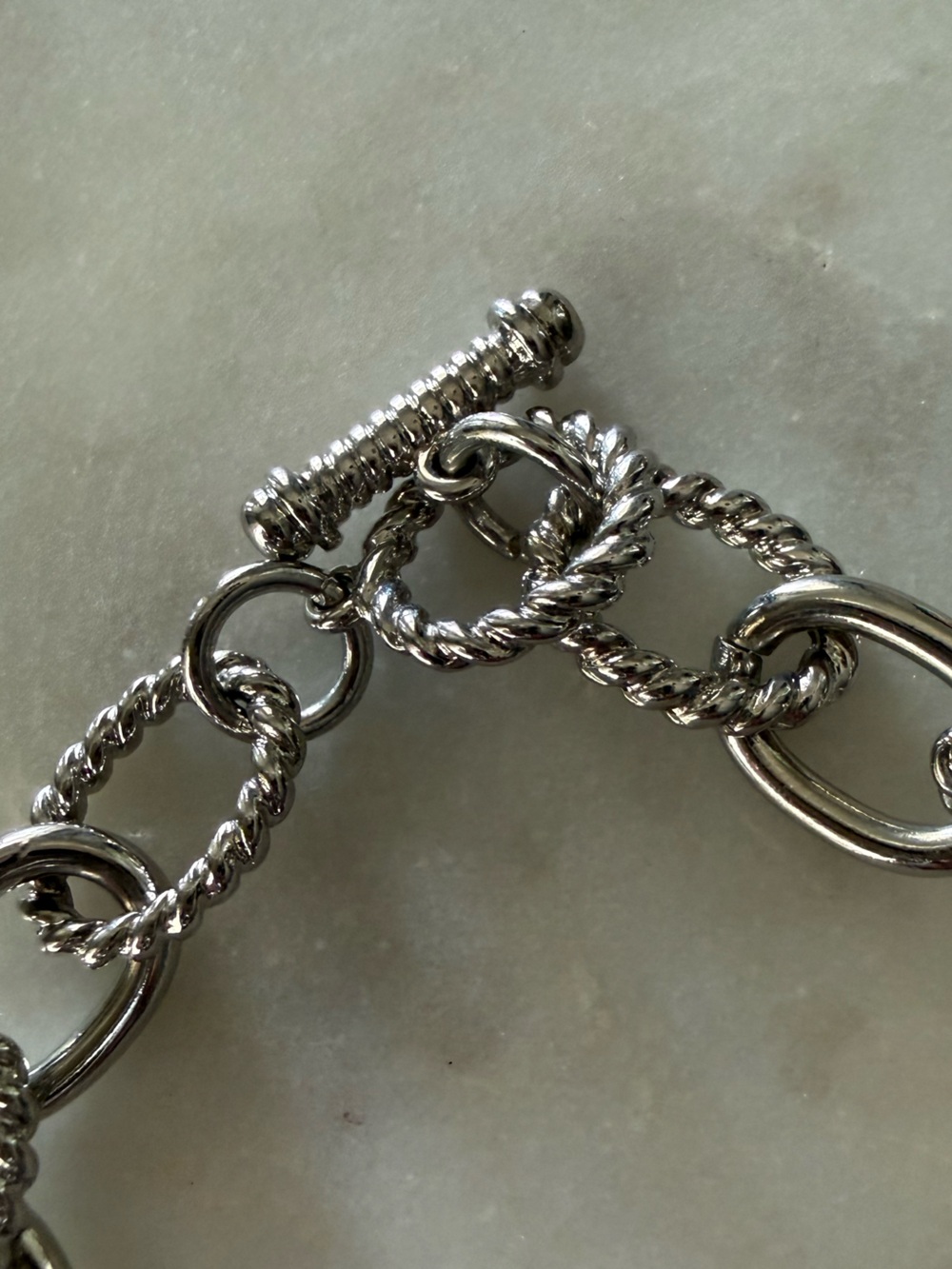 Art by Amy Silver Chain Necklace with AB Pendant New - Picture 6 of 6
